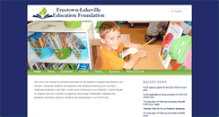 Desktop Screenshot of freelakefoundation.org